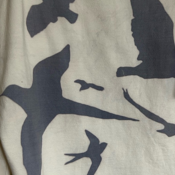 Go Couture Flocking‎ Birds Print Dolman sleeve tunic sweater size XL NEW - Picture 4 of 11